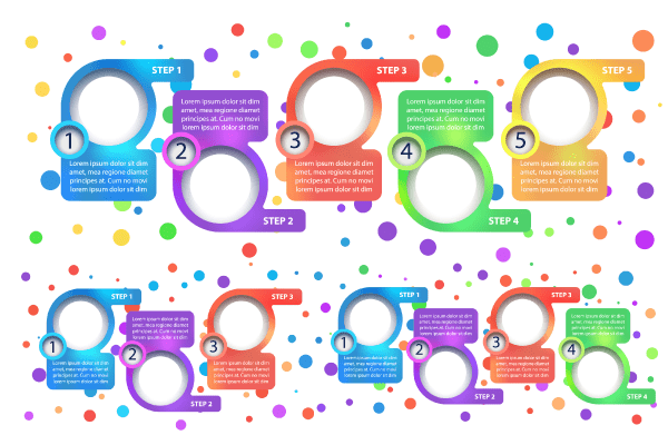 Infographics template bundle