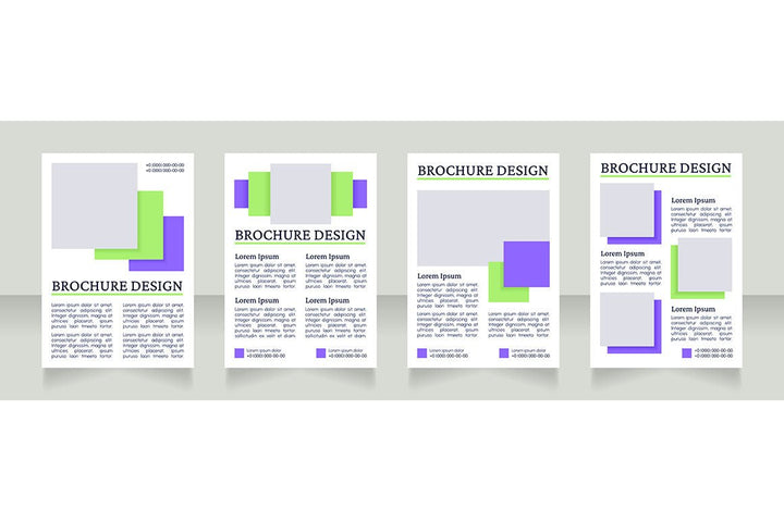 Information Brochures Layout Design