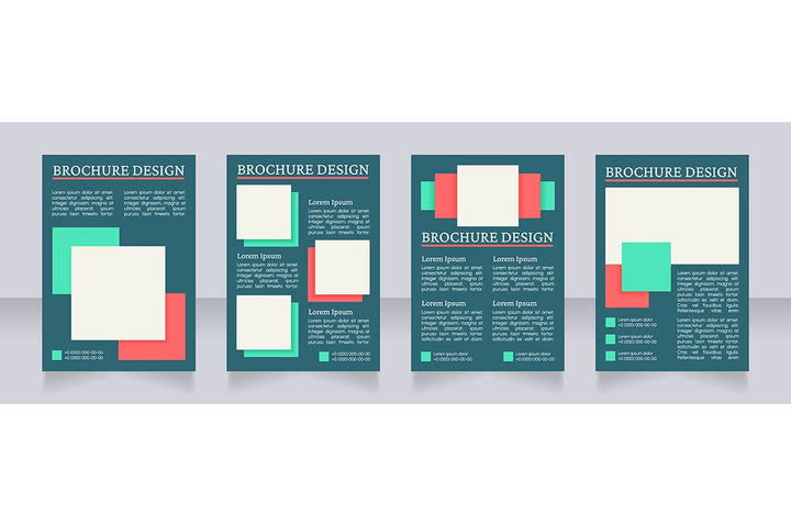 Information Brochures Layout Design