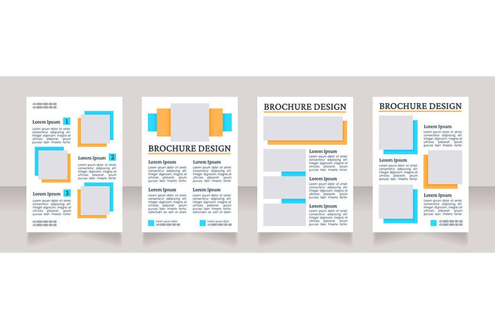 Information Brochures Layout Design