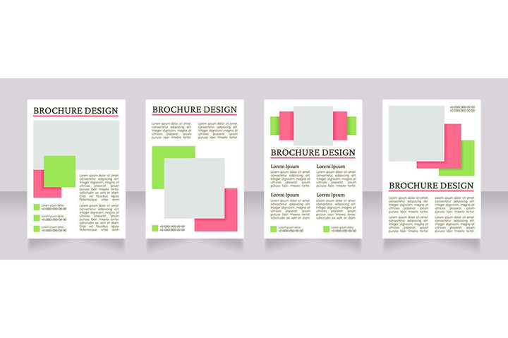 Information Brochures Layout Design