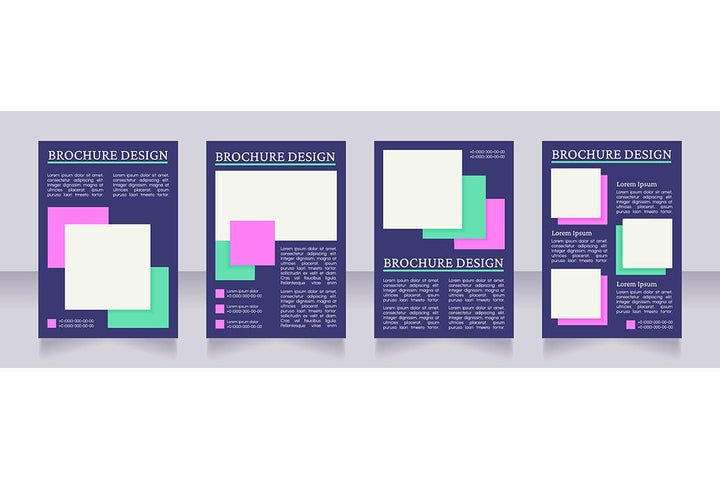 Information Brochures Layout Design