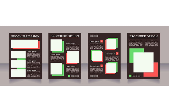 Information Brochures Layout Design