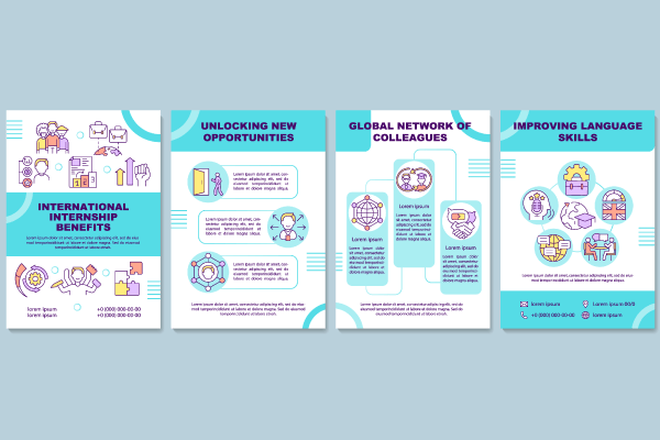 International Internship Brochure Bundle