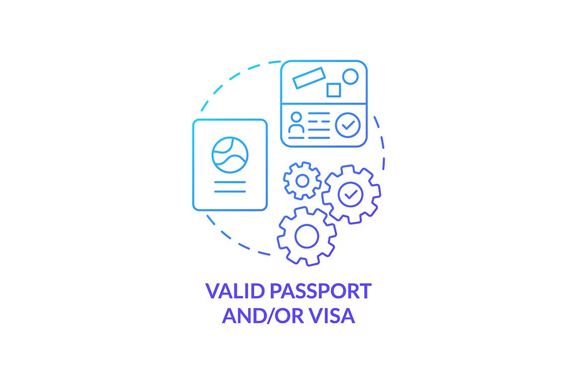 International internship concept icons bundle