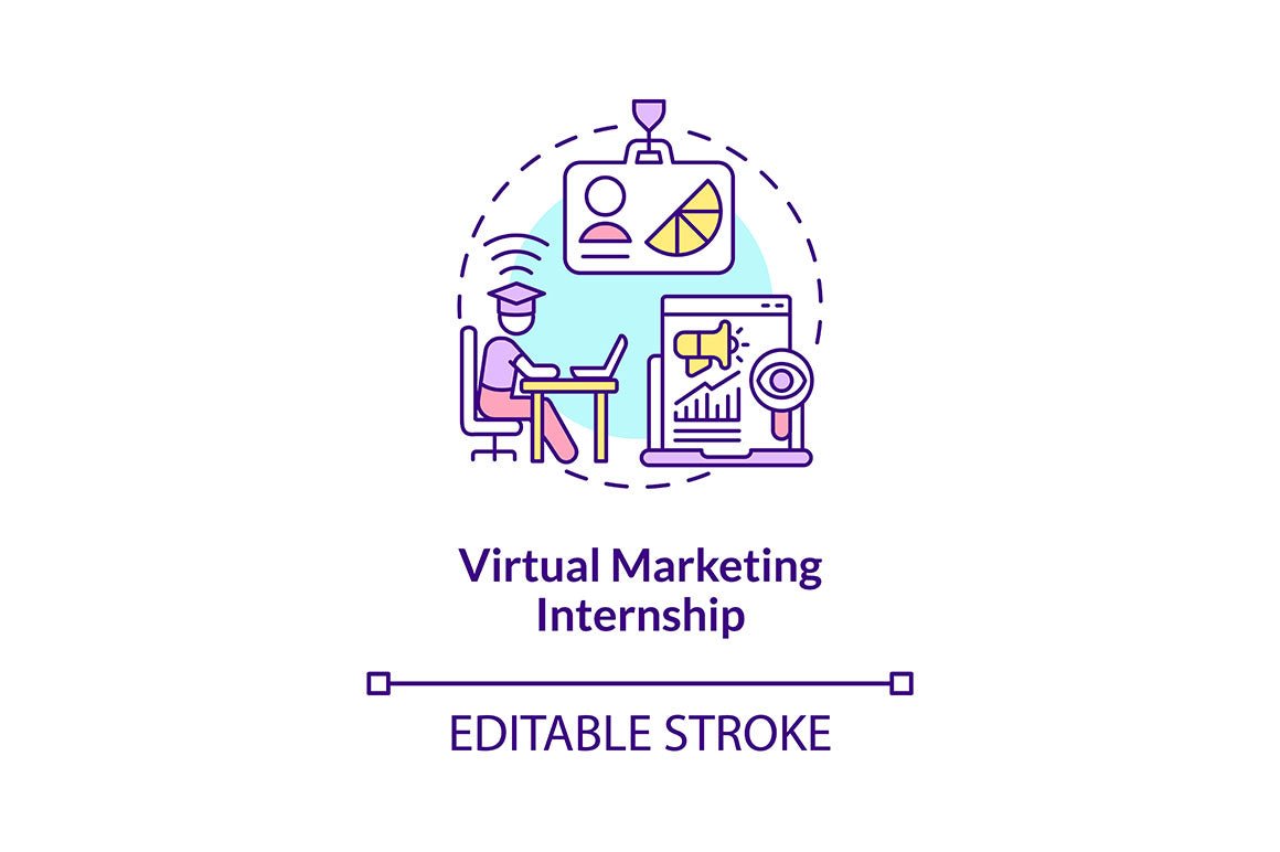 International Internship Icons Bundle