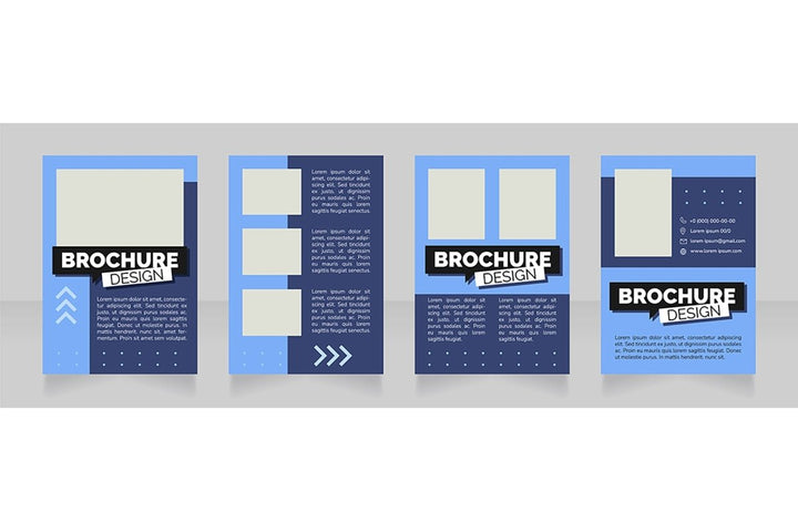 Job vacancies brochure design bundle