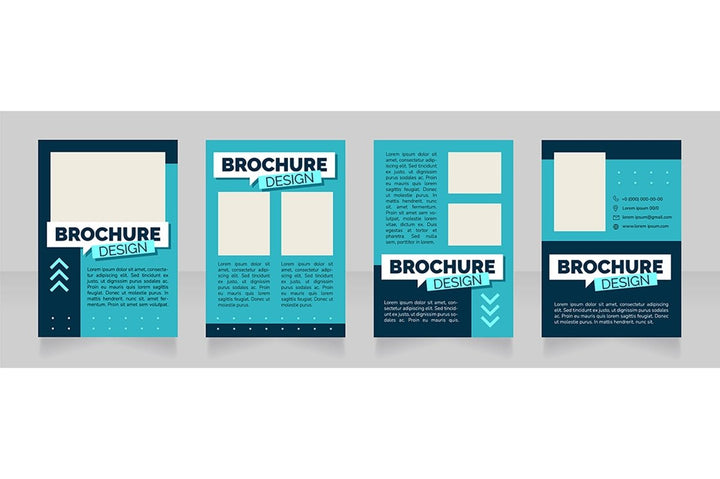 Job vacancies brochure design bundle
