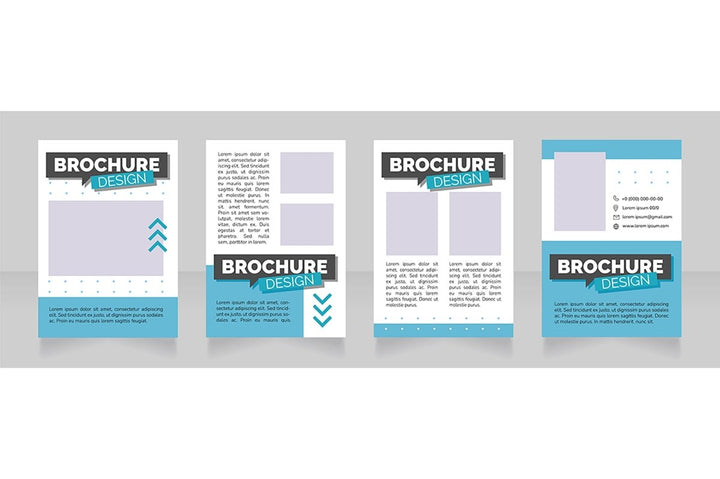 Job vacancies brochure design bundle