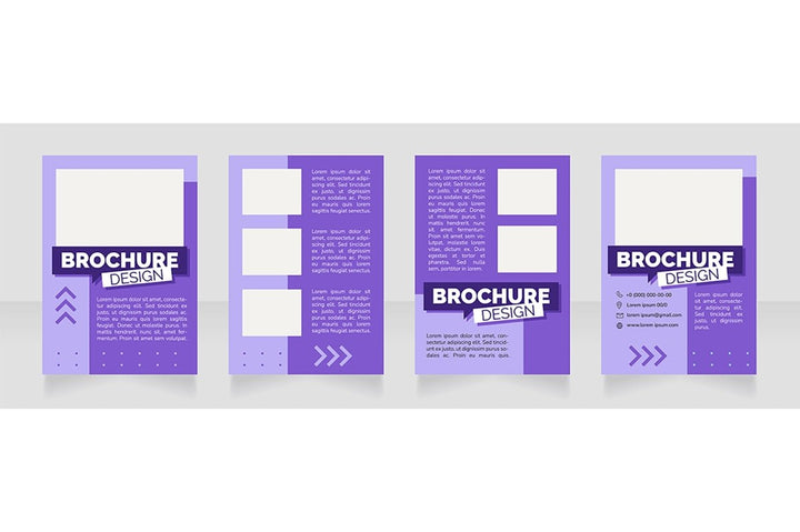 Job vacancies brochure design bundle