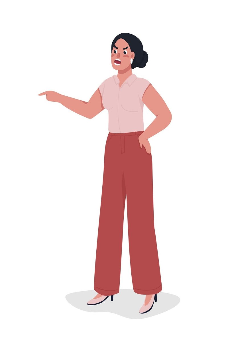 Justice workers flat color vector illustration set