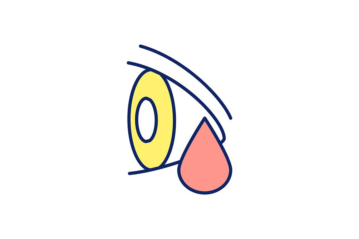 Keep heart healthy RGB color icons set
