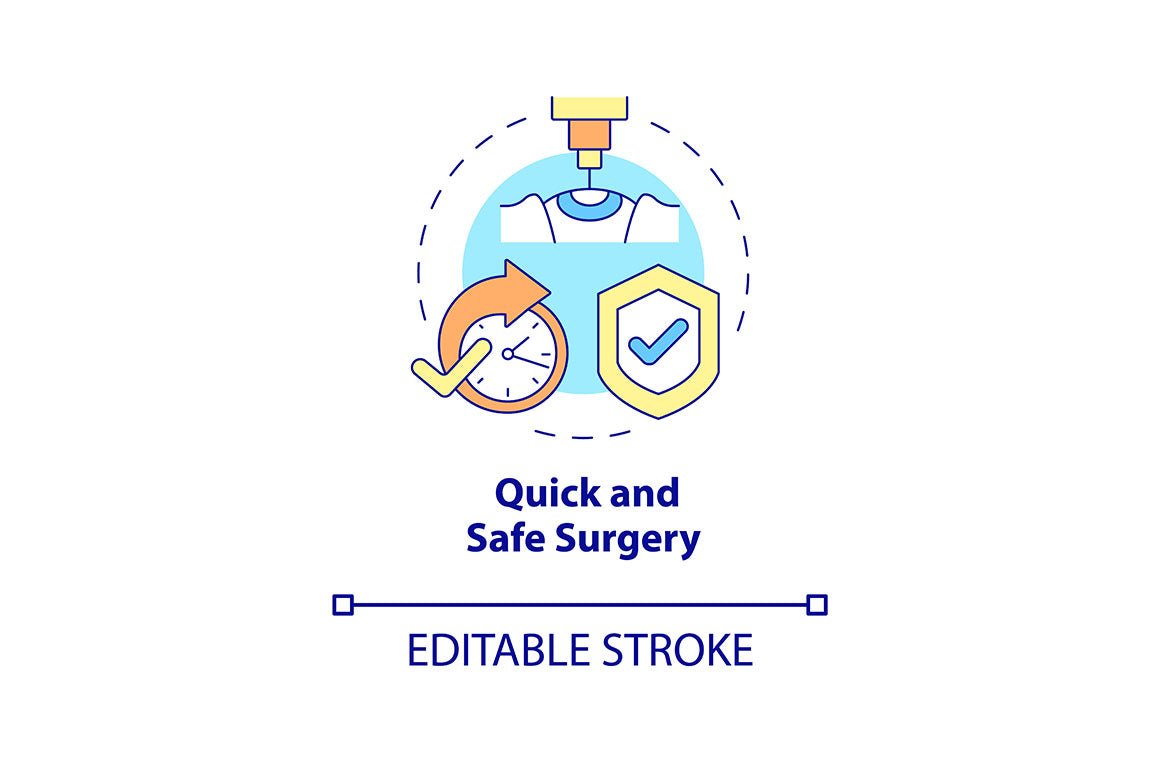 Lasik Eye Surgery Concepts Icons Bundle