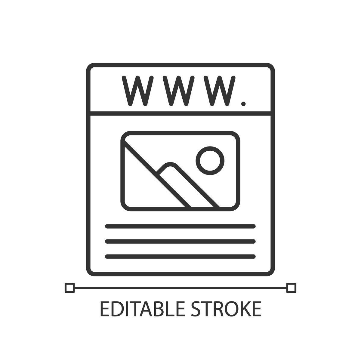 Learning modern professions linear icons set