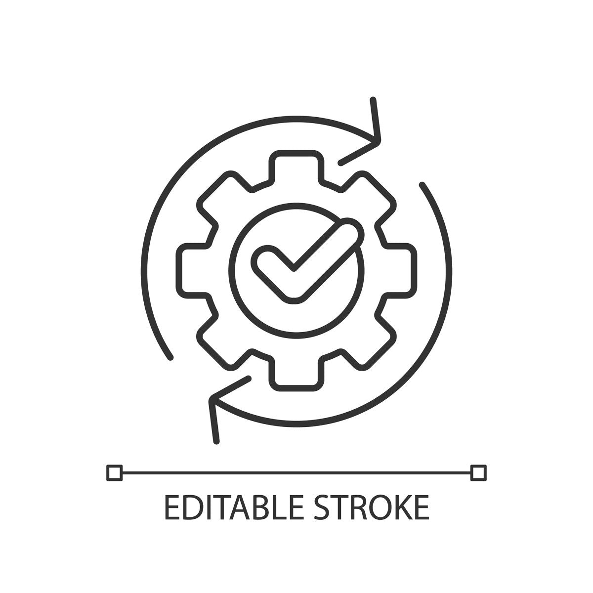 Learning modern professions linear icons set