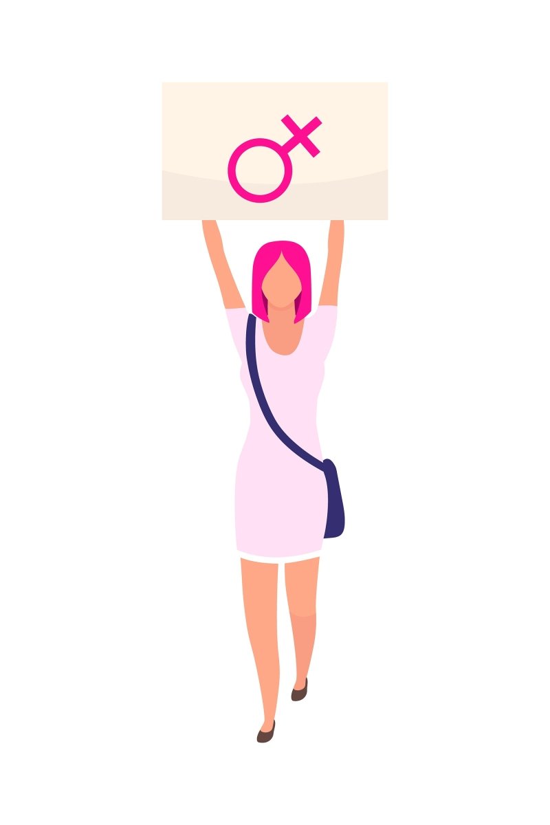 LGBT members flat characters set