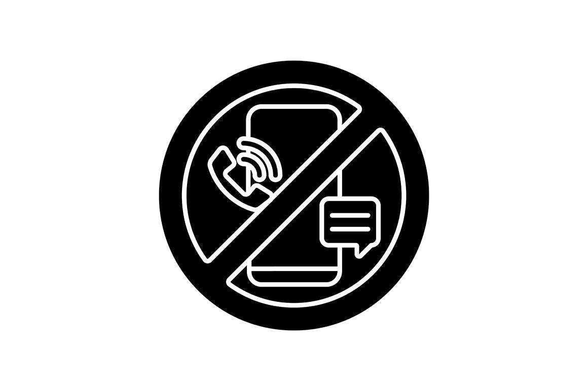 Lifestyle trends black glyph icons set on white space