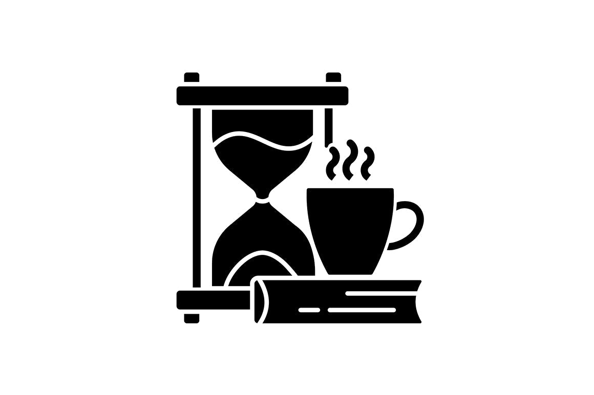 Lifestyle trends black glyph icons set on white space