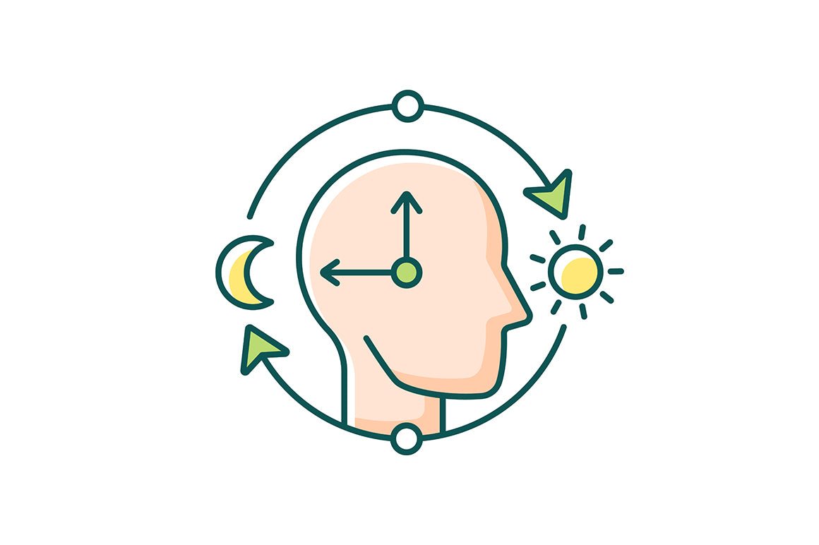 Lifestyle trends RGB color icons set