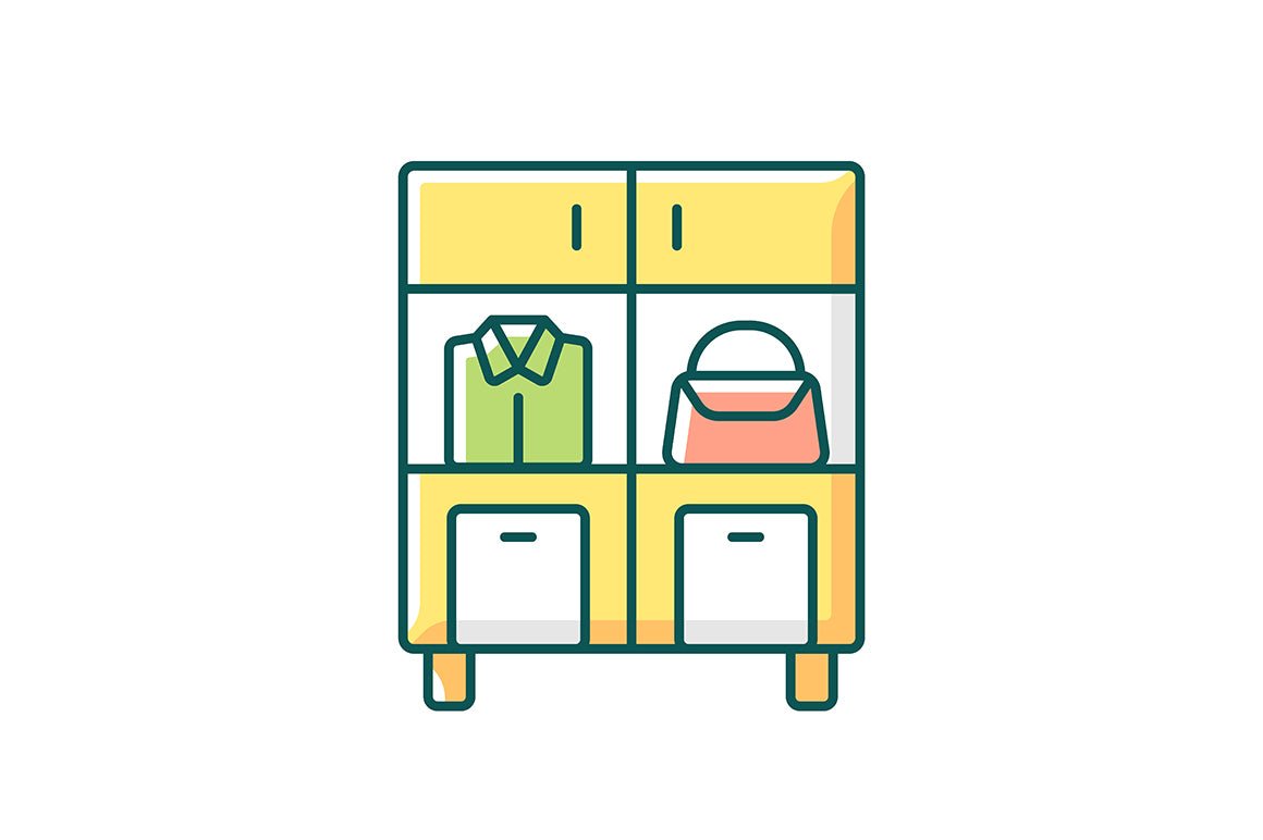 Lifestyle trends RGB color icons set