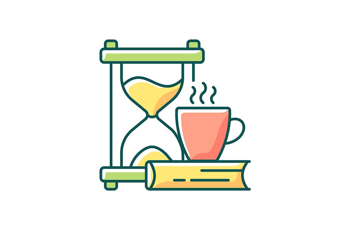 Lifestyle trends RGB color icons set