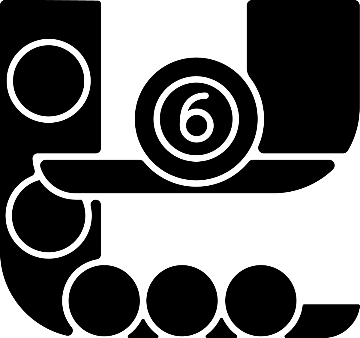 Lottery types black glyph icons set on white space