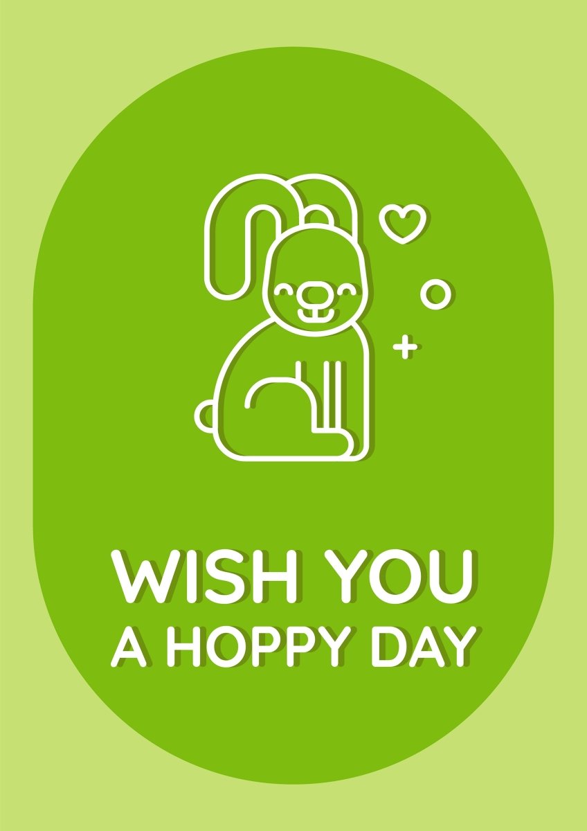 Love your pet day celebration postcard with linear glyph icon set