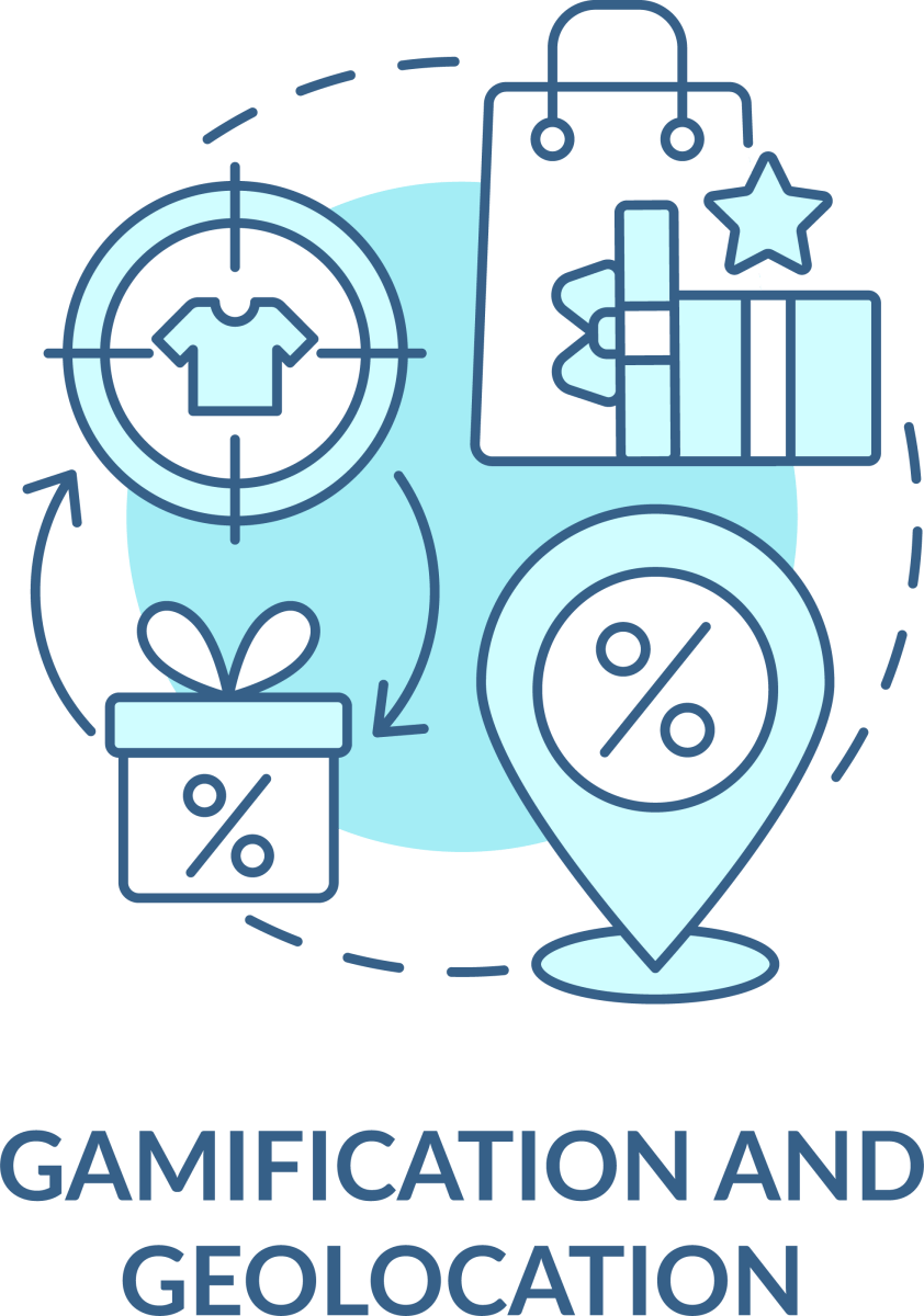 Loyalty Program Blue Icons Bundle
