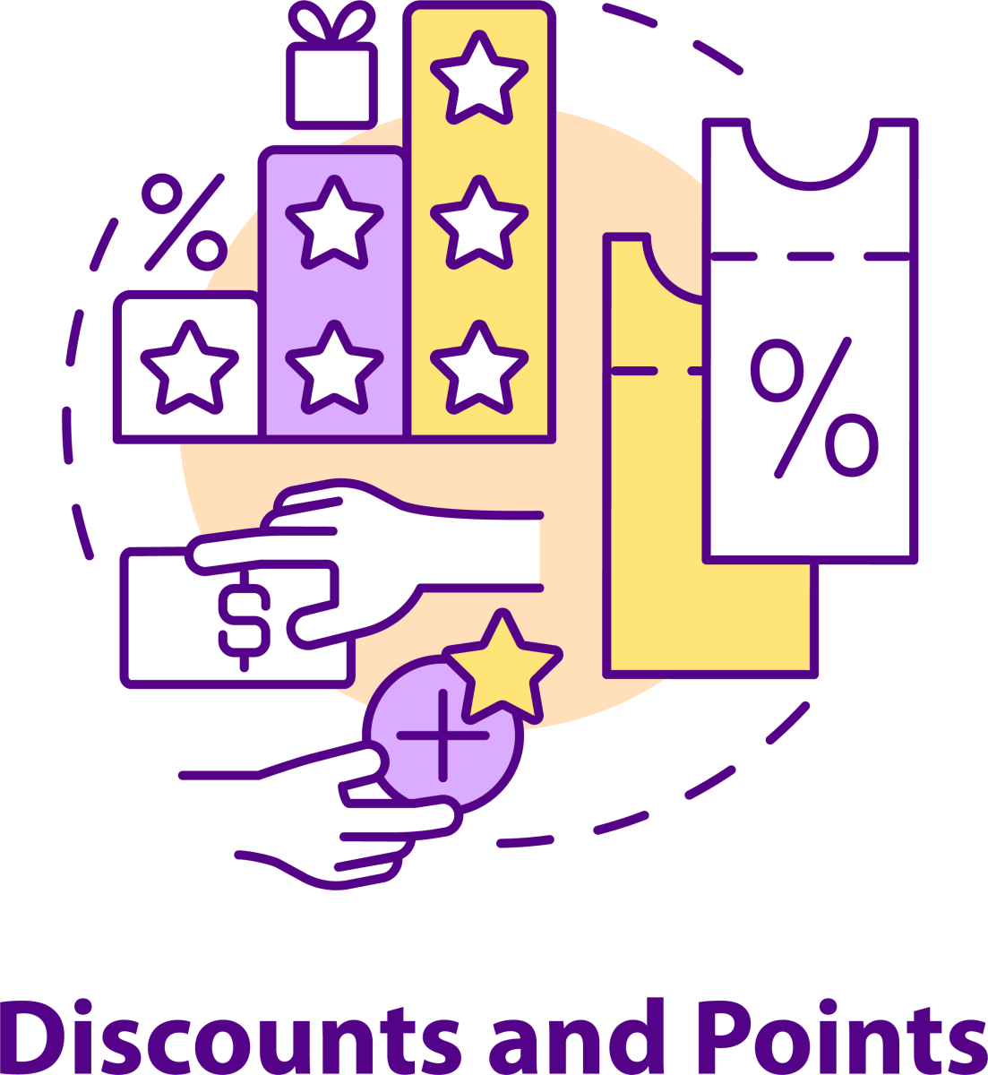 Loyalty Program Concept Icons Bundle
