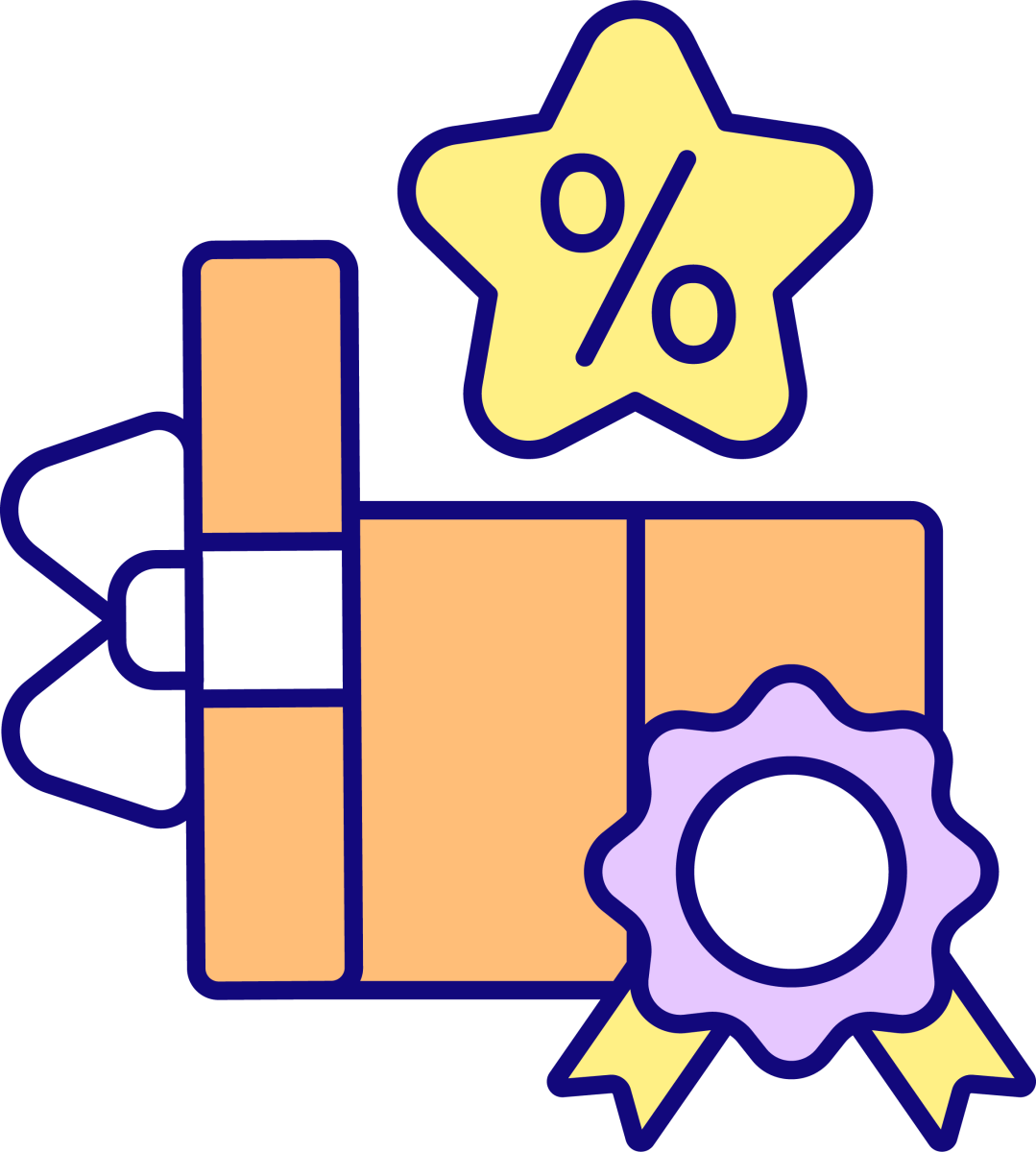 Loyalty program related light and dark theme RGB color icons set
