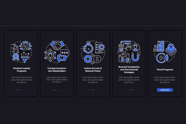Loyalty Programs Trends Mobile App Page