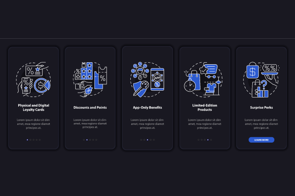 Loyalty Programs Trends Mobile App Page