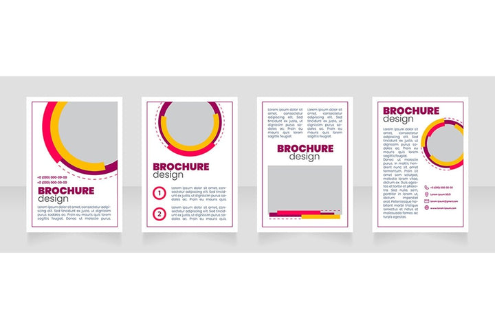 Marketing promotion brochure bundle
