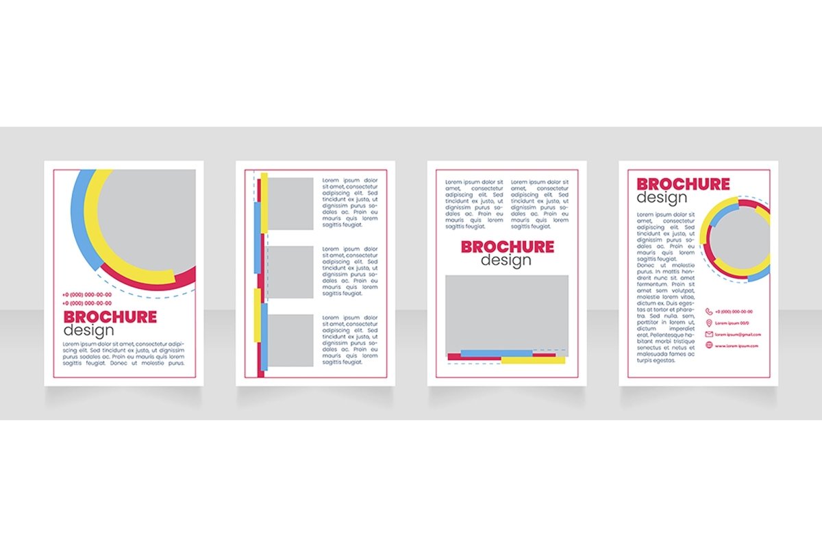 Marketing promotion brochure bundle