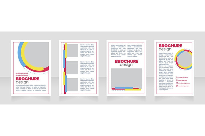 Marketing promotion brochure bundle