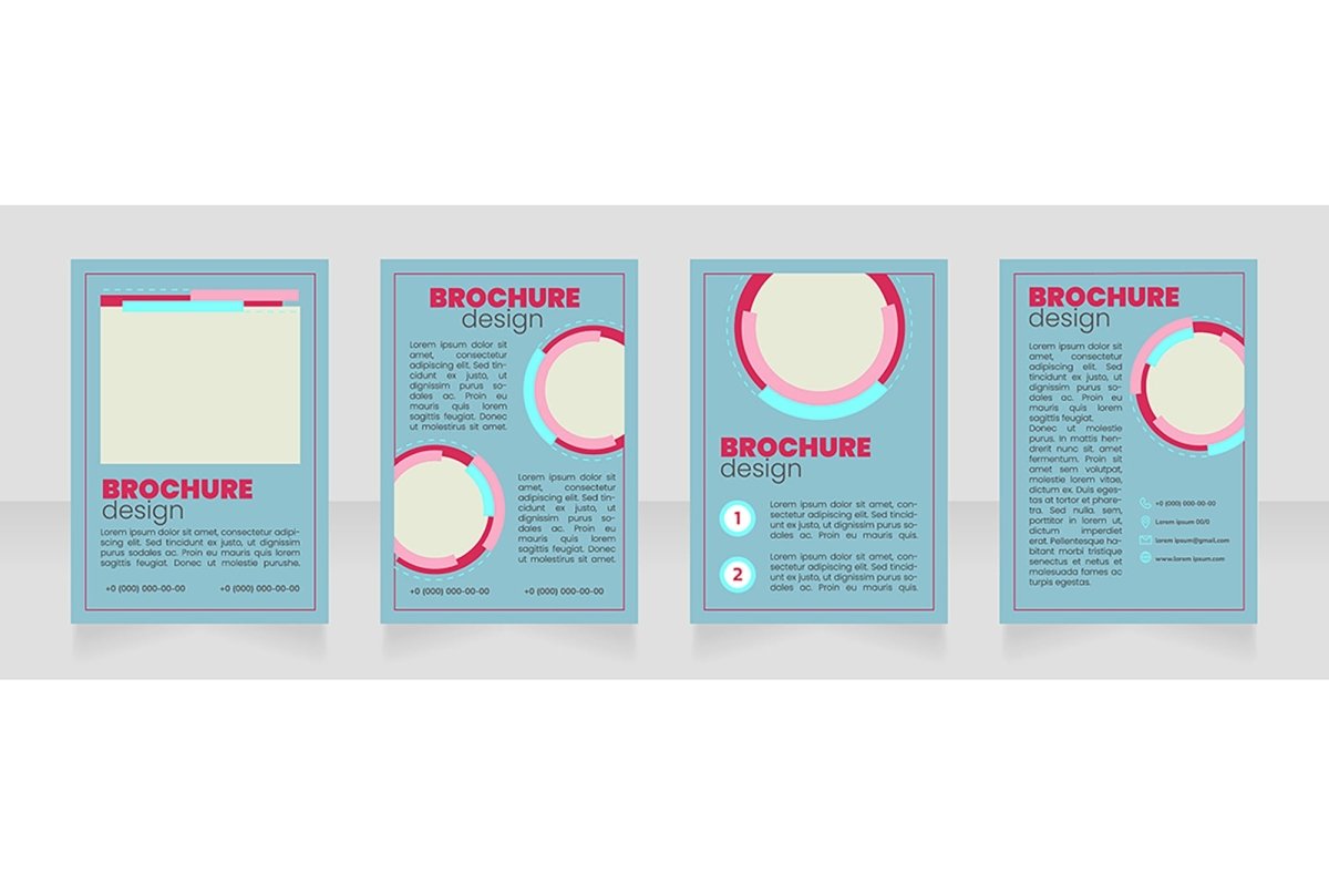 Marketing promotion brochure bundle