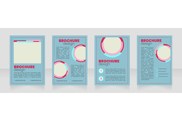 Marketing promotion brochure bundle