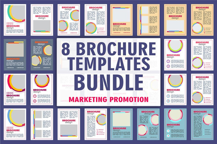 Marketing promotion brochure bundle