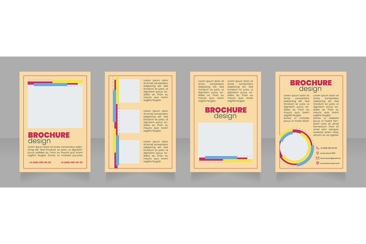 Marketing promotion brochure bundle