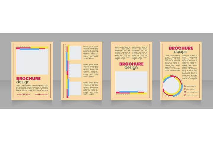 Marketing promotion brochure bundle