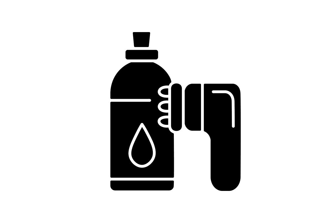 Massage tools and equipment black glyph icons set on white space