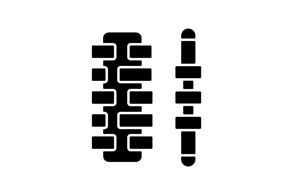 Massage tools and equipment black glyph icons set on white space