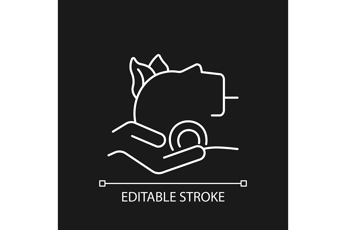 Massage types linear icons set for dark and light mode