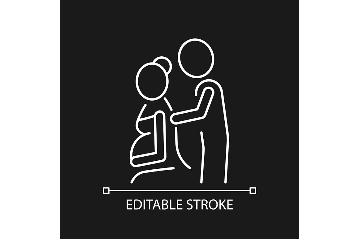 Massage types linear icons set for dark and light mode