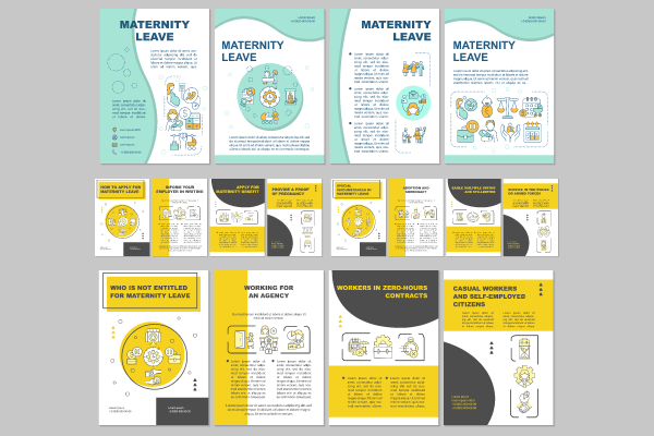 Maternity Leave Brochure Bundle