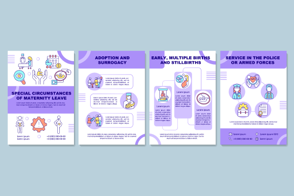 Maternity Leave Brochures Bundle