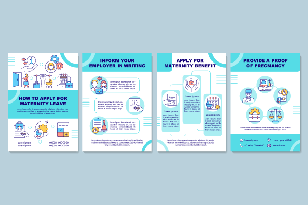 Maternity Leave Brochures Bundle