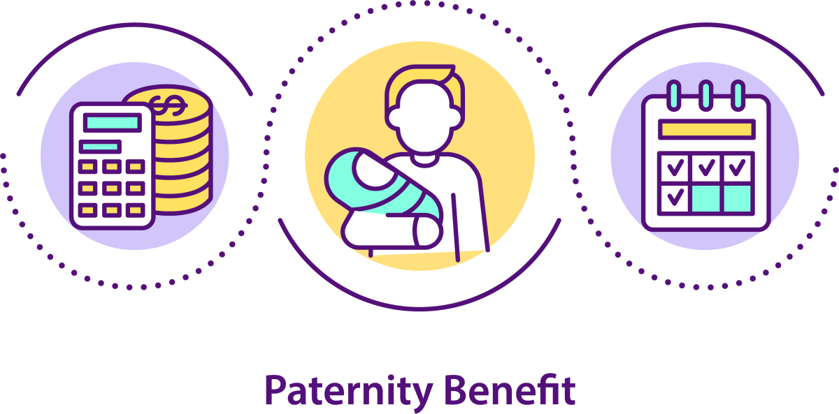 Maternity Leave Duration Icons Bundle