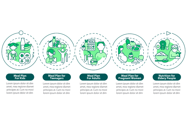 Meal Planning Basics Infographic Bundle