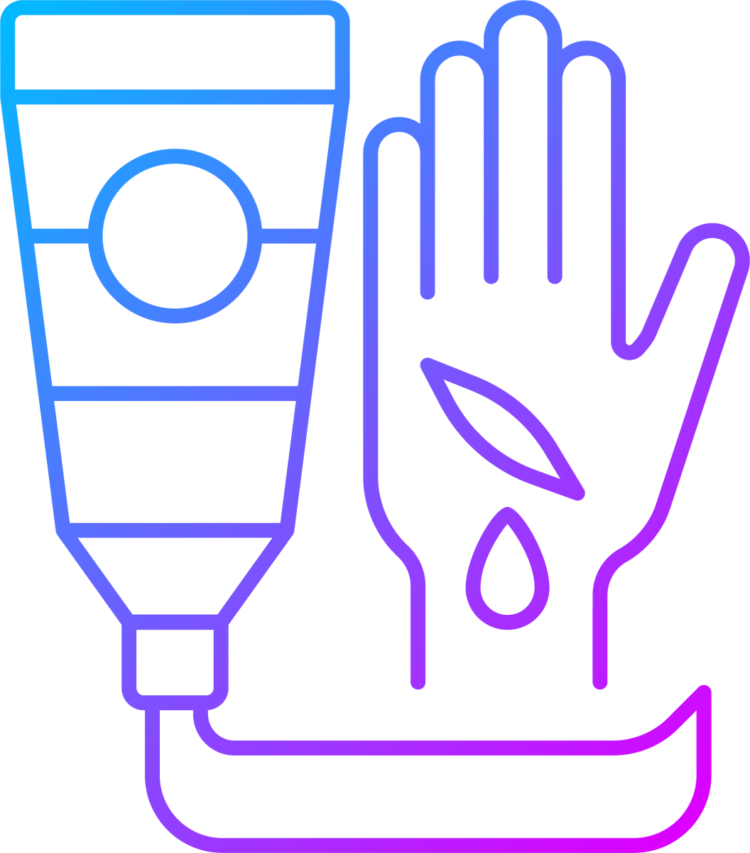 Medical Treatment Gradient Icons Bundle